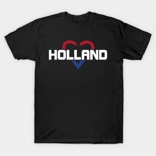 i love Nedherlands / ik hou van Nederland themed graphic design T-Shirt